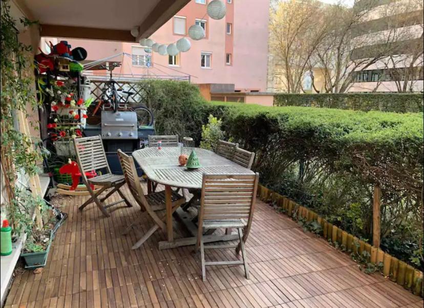 Gare La Part Dieu, Avec Terrasse, Jardin Et Parking Lyon Eksteriør bilde